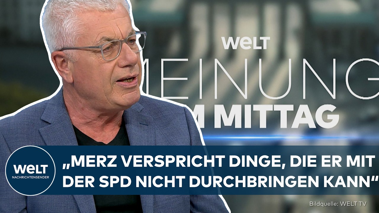 MEINUNG: „Merz verspricht Dinge, die er mit der SPD nicht durchbringen kann“ | Reinhard Mohr