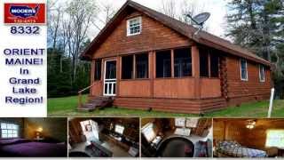 preview picture of video 'Maine Real Estate Listing, Vacation Home Near Grand Lake. MOOERS #8332'