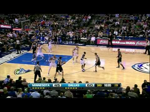 Alexey Shved Highlights vs Dallas Mavericks (14.01.2013.)