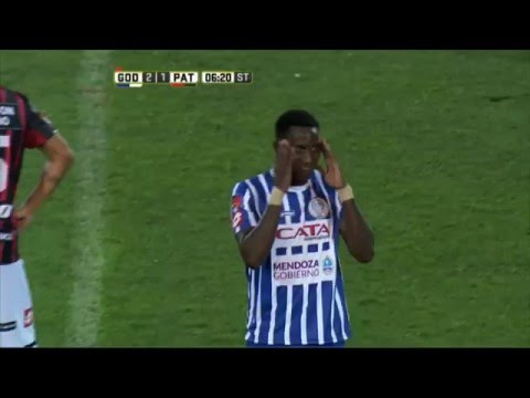 Gol de Ayoví. Godoy Cruz 2 - Patronato 1. Fecha 6. Primera División 2016.