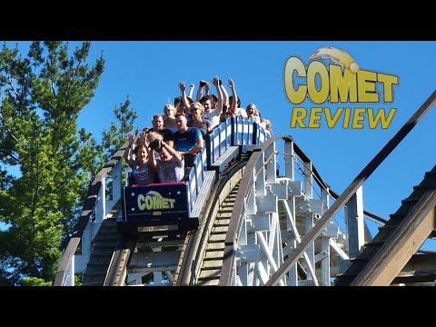 Video review of Comet by Canobie Coaster