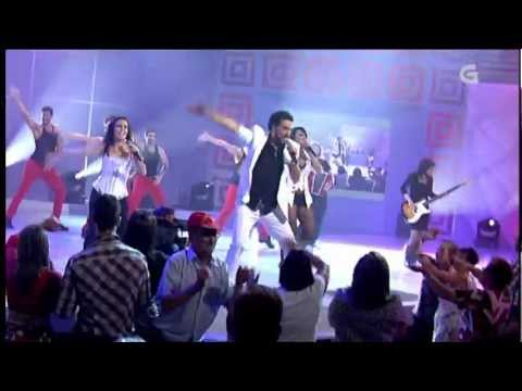 María Chenlo,Dani Ríos e Mariana Pérez  Danza Kuduro Luar 16 09 20111