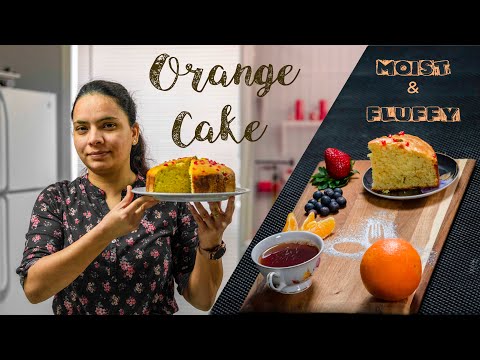 Orange Yogurt Cake - Fresh And Zesty Tea Time Cake