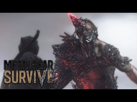 METAL GEAR SURVIVE All Boss Fights & Endings
