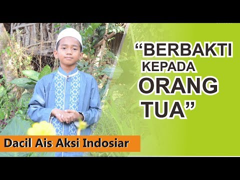 <p>Allah memerintahkan kita untuk berbuat baik kepada orangtua..</p>
<p>“Dan sembahlah Allah dan janganlah kamu mempersekutukan-Nya dengan sesuatupun. Dan berbuat baiklah kepada ibu bapakmu.” (QS. An-Nisa:36)</p>
<p>Dan mendoakannya tidak berhubungan dengan apa yang sudah mereka lakukan pada kita. Kewajiban anak (shalih) salah satunya adalah mendoakan kedua orangtuanya.</p>
<p> simak tausiyah dacil Ais Peserta AKSI JUNIOR INDOSIAR.</p>
<p>Allah memerintahkan kita untuk berbuat baik kepada orangtua..</p>
<p>“Dan sembahlah Allah dan janganlah kamu mempersekutukan-Nya dengan sesuatupun. Dan berbuat baiklah kepada ibu bapakmu.” (QS. An-Nisa:36)</p>
<p>Dan mendoakannya tidak berhubungan dengan apa yang sudah mereka lakukan pada kita. Kewajiban anak (shalih) salah satunya adalah mendoakan kedua orangtuanya.</p>
<p> simak tausiyah dacil Ais Peserta AKSI JUNIOR INDOSIAR.</p>