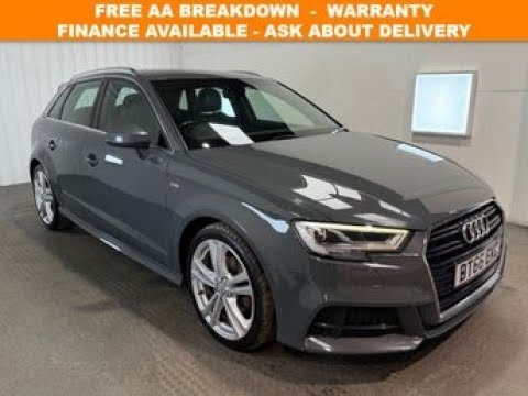 2016 AUDI A3 1.6 TDI S line Sportback 5dr Diesel Manual Euro 6 (s/s) (110 ps)