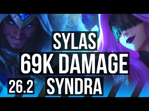 SYLAS vs SYNDRA (MID) | 69K damage, Good KDA: 22/3/11 | EUW Grandmaster | 26.2