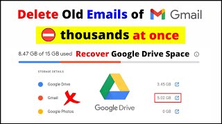 How to Delete All Old Emails in Gmail at Once and Clean Your Google Drive Storage