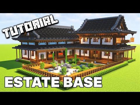 Cortezerino - Japanese Estate Base | Minecraft Tutorial Part 1