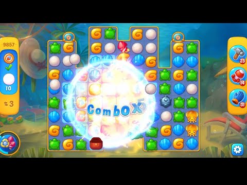 Fishdom Gameplay Level 9857