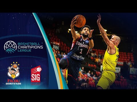 Filou Oostende v SIG Strasbourg - Full Game - Basketball Champions League 2019-20