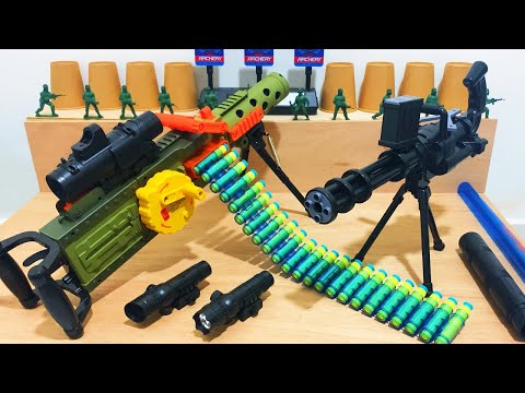 M2 Electric Soft Bullet Heavy Machine Gun/Manual Gatling