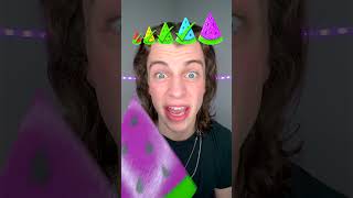 Small, Big, Giant Rainbow Watermelon!? 🤤