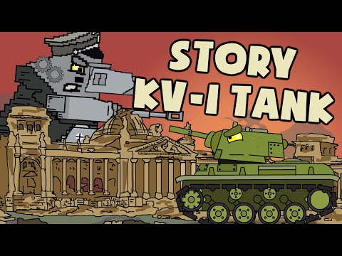 Story of Kliment Voroshilov KV-1 Tank - Cartoons about tanks