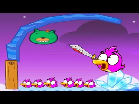 Angry Birds Cannon Birds 4 - CONFRONTATION WITH GIANT BOSSES (P2)