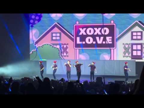 160210 EXO - VCR, Peter Pan, Xoxo, Lucky, 3.6.5 @ EXOPLANET#2 EXO'luXion in Dallas
