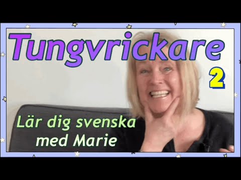 , title : 'Tungvrickare 2. Kan du säga dem på svenska? Manus finns i första kommentaren på youtube.'
