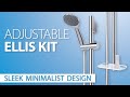 Ellis Adjustable Shower Accessory Kit