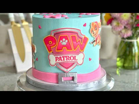 Paw Patrol Birthday Cake