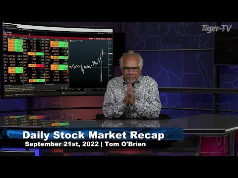 September 21st, Daily Market Recap - 2022