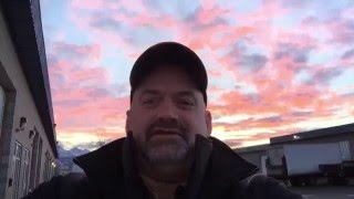 Sunrise Above The Chugach Mountains In Anchorage Alaska