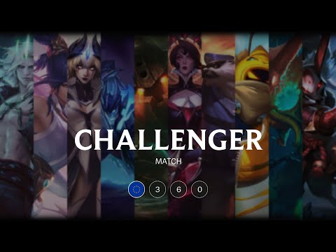EUW Challenger match 360: Over 10.000 LP match