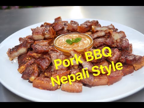 Pork Belly BBQ Nepali style | घरमै बनाउनुस स्वादिलो बार्बिक्यु | Homefoodbuzz