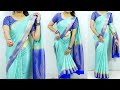 Beautiful Silk Saree Draping Perfectly Step By Step For Beginners Saree Draping For Wedding