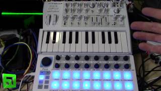 Video thumbnail for Arturia Microbrute SE unboxing and Review by Ken Flux Pierce Fluxwithit