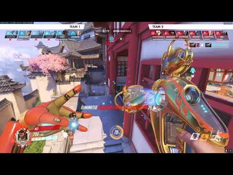 Overwatch attack on hanamura in a minute and a half