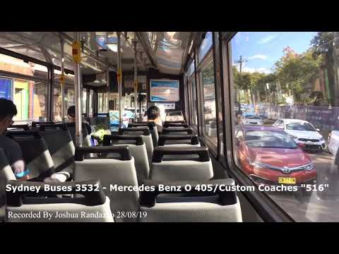 Sydney Buses 3532 (m/o 4399) - Mercedes Benz O 405/Custom Coaches "516" -  Route 501 to City