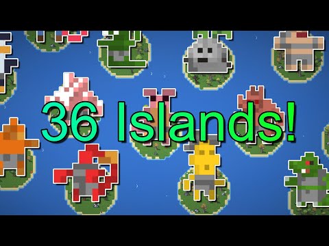 Every Island Gets A Different New Species! - WorldBox Battle Royale