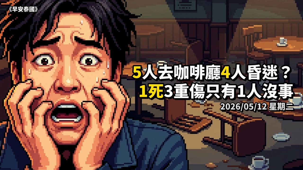 普吉島咖啡廳離奇集體昏迷，印度遊客一死三傷 episode artwork