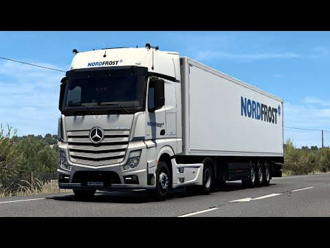 ETS2 1.40 - ProMods 2.55 - Mercedes Actros 1851 MPIV - Trip: Albacete - Granada