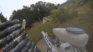 preview picture of video 'Paintball using Project Salvo with new paint job'