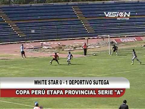WHITE STAR 0 - 1 DEP. SUTEGA COPA PERU ETAPA PROVINCIAL - Visión Deportiva 2013 TVT Canal 39