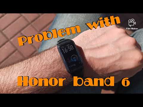 Honor band 6 has overheating problem #smartwatch