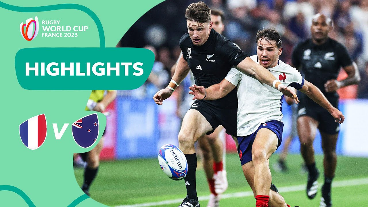 Rugby World Cup 2023 starts with a BANG! | France v New Zealand | Match Highlights thumnail