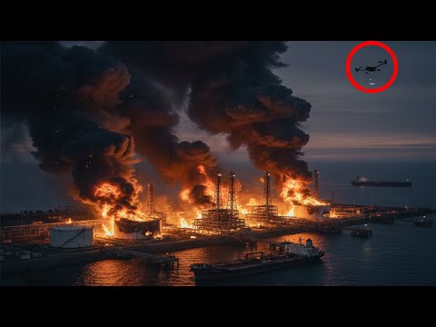 Ukrainian forces hit Russia's Novorossiysk oil port in overnight strike