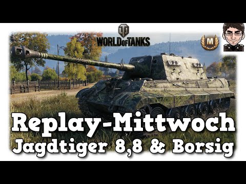 WoT - Jagdtiger 8.8 & Rhm.-Borsig - Deutsche Jagdpanzer - World of Tanks