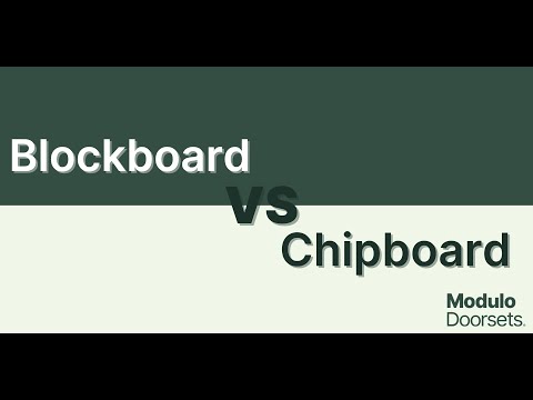 Thumbnail of video for: Blockboard vs Chipboard