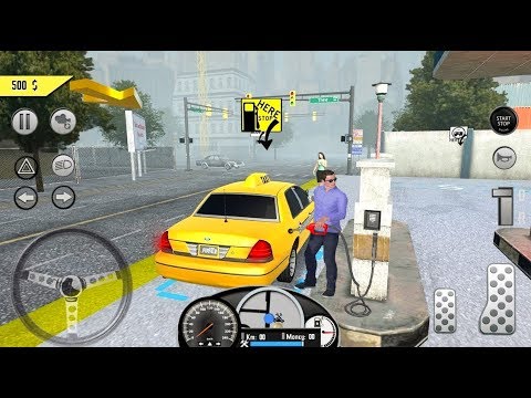 Taxi Driver 2019 - City Cab Service Revolution Simulator - Android Gameplay