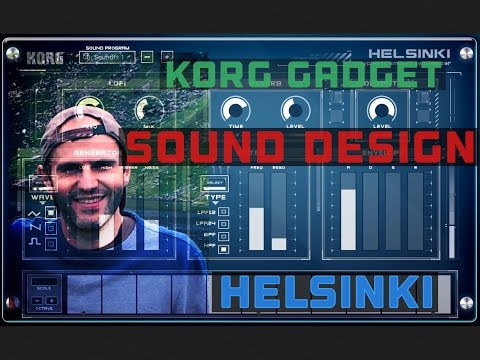 Korg gadget tutorial. sound design helsinki
