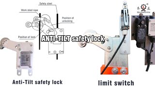 ANTI TILT safety lock