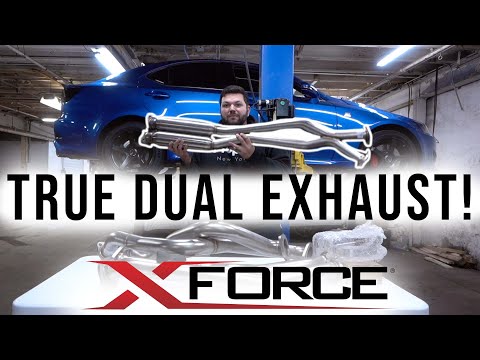 XFORCE Varex Exhaust for my Supercharged Lexus IS 350 F Sport!