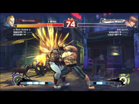 SSF4: o Rico Suave o (Abel) VS R4C2010 (Cody) - Endless Battle