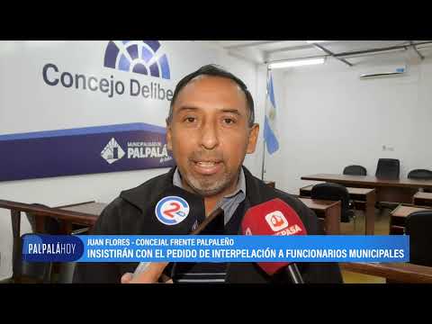 Insistirán con el pedido de interpelación a funcionarios municipales de Palpalá