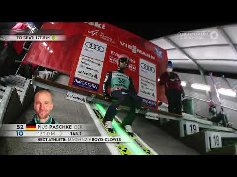 Skispringen Engelberg 2.Durchgang 20.12.2020