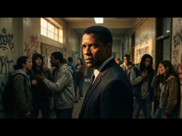 The School No One Could Fix — One Man Took Control | Denzel Washington SDDEFAULT Thumbnail