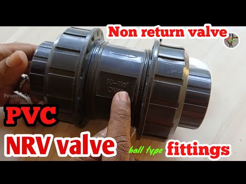4 inch pvc nrv check valve